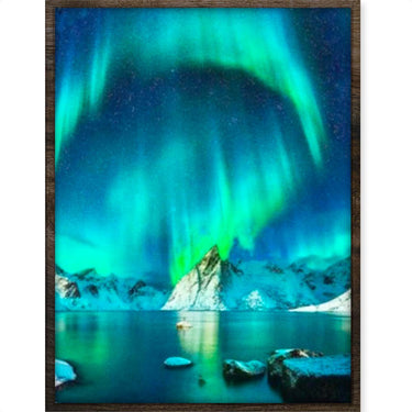 Noorderlicht - Diamond Painting - 40x30cm - Rond